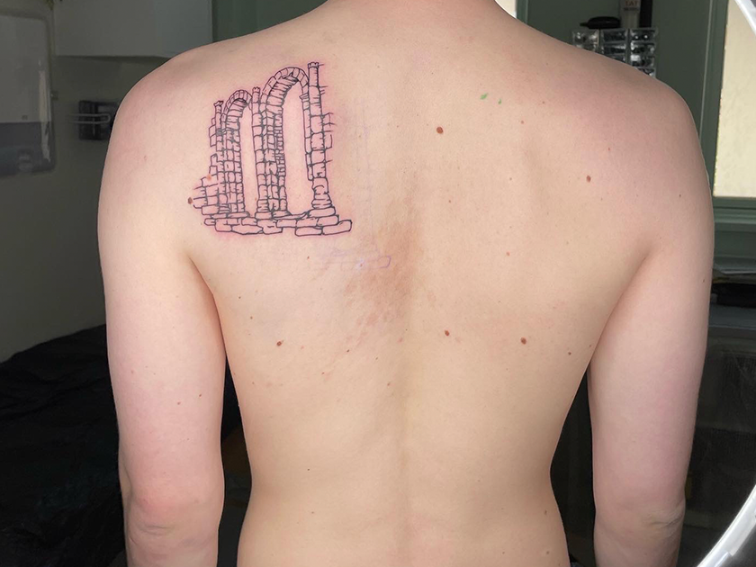 Billede af Sally's tatoveringer2